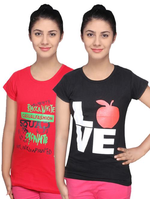 women's t-shirt combo - 19841909 - Very Small Image - 1