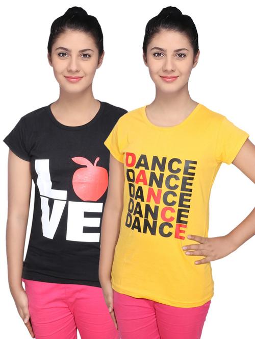 women's t-shirt combo - 19841913 - Very Small Image - 1