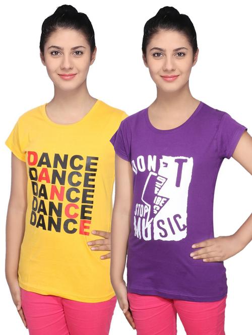 women's t-shirt combo - 19841941 - Very Small Image - 1