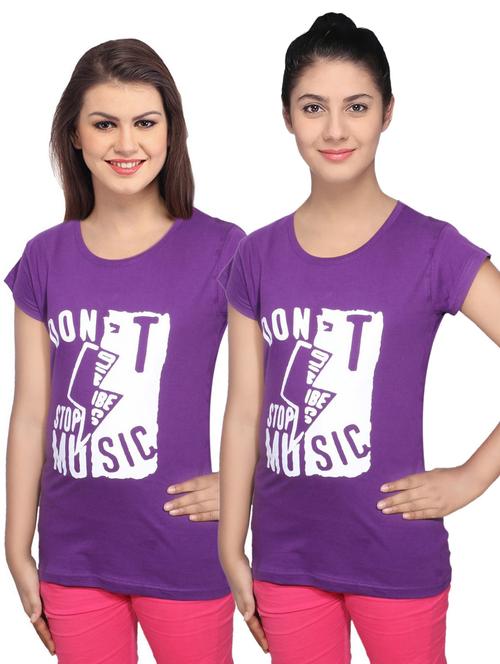 women's t-shirt combo - 19841946 - Very Small Image - 1