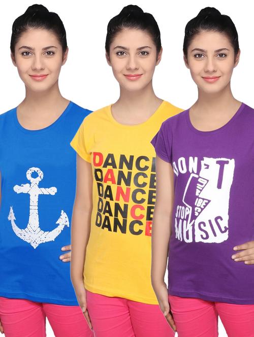women's t-shirt combo - 19841955 - Very Small Image - 1