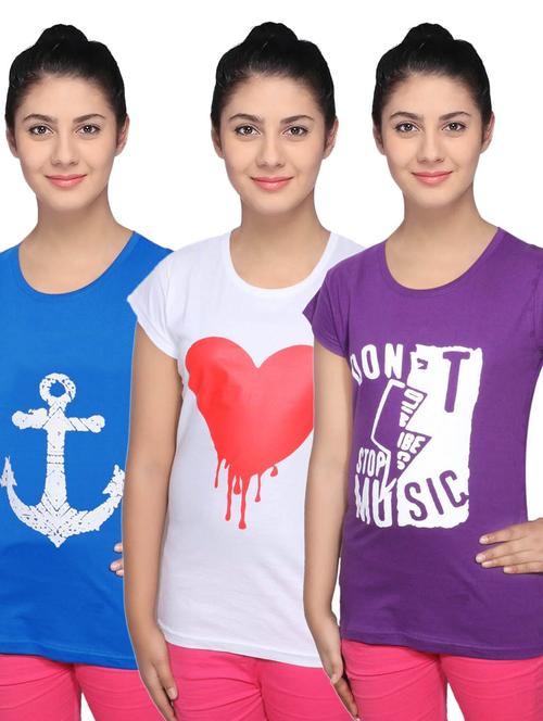 women's t-shirt combo - 19841982 - Very Small Image - 1