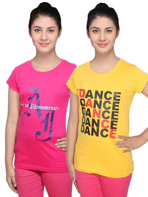 women's t-shirt combo - 19842051 - Very Small Image - 1