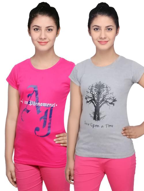 women's t-shirt combo - 19842068 - Very Small Image - 1