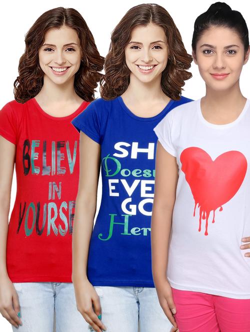 women's t-shirt combo - 19842127 - Very Small Image - 1