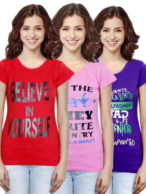 women's t-shirt combo - 19842163 - Very Small Image - 1