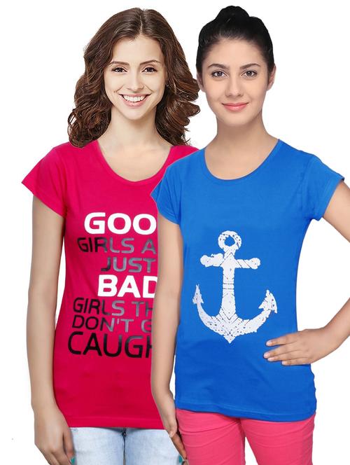 women's t-shirt combo - 19842169 - Very Small Image - 1