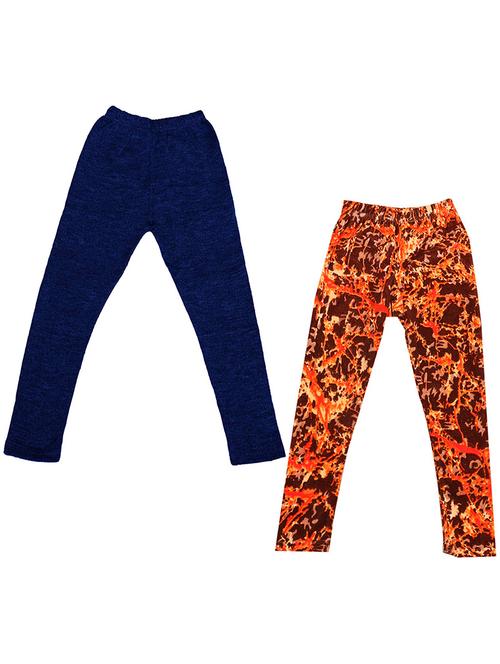 pack of 2 girls printed leggings - 19843392 - Very Small Image - 1