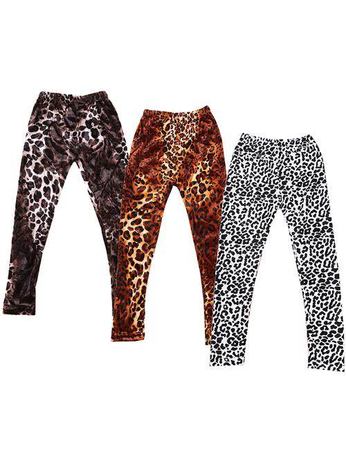 pack of 3 printed leggings - 19843458 - Very Small Image - 1
