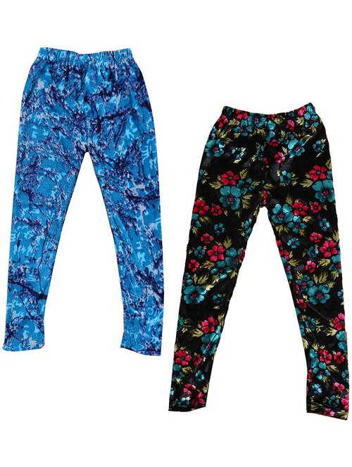 pack of 2 printed leggings - 19843483 - Very Small Image - 1