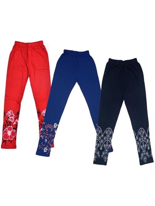pack of 3 printed leggings - 19843516 - Very Small Image - 1