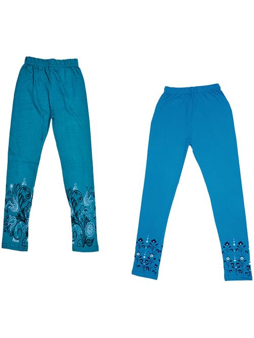 pack of 2 printed leggings - 19843528 - Very Small Image - 1