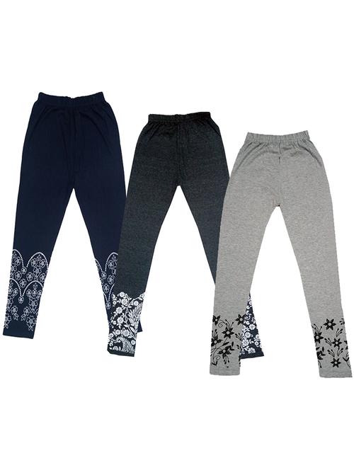 pack of 3 printed leggings - 19843552 - Very Small Image - 1