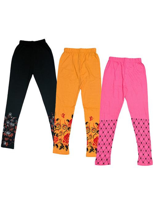 pack of 3 printed leggings - 19843581 - Very Small Image - 1