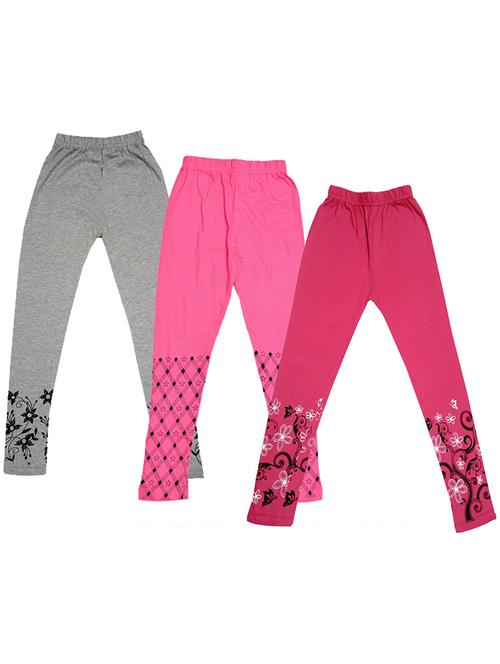 pack of 3 printed leggings - 19843599 - Very Small Image - 1