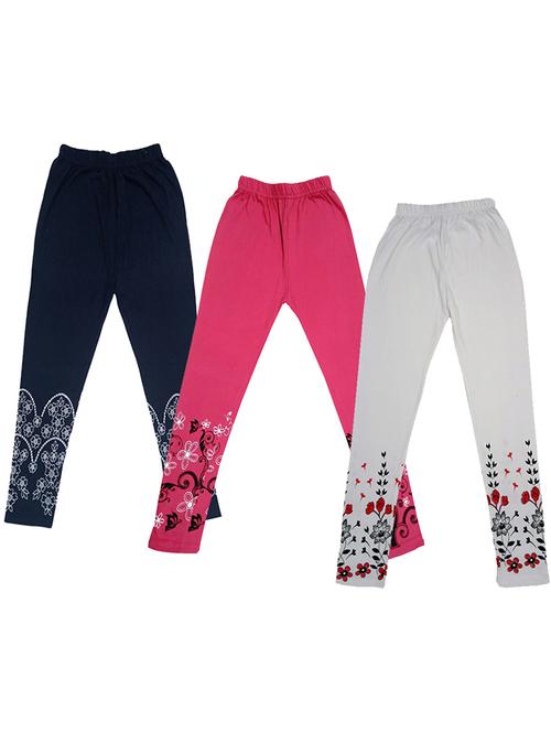 pack of 3 printed leggings - 19843607 - Very Small Image - 1