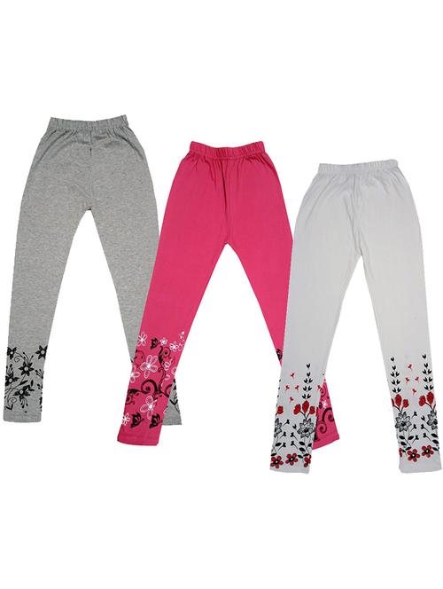 pack of 3 printed leggings - 19843611 - Very Small Image - 1