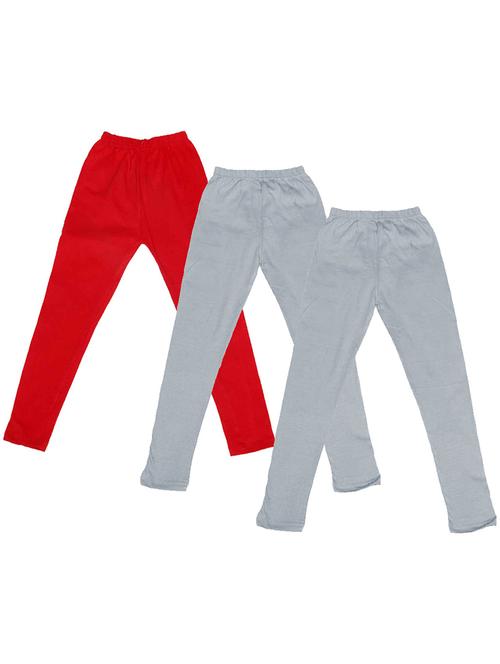 pack of 3 solids leggings - 19843651 - Very Small Image - 1