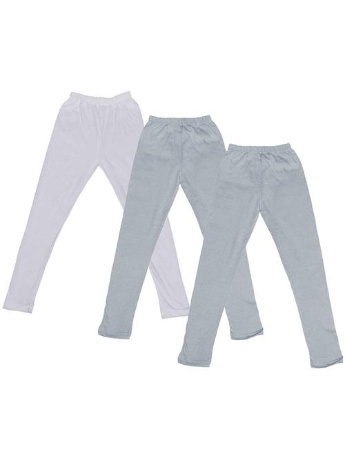 pack of 3 solids leggings - 19843652 - Very Small Image - 1