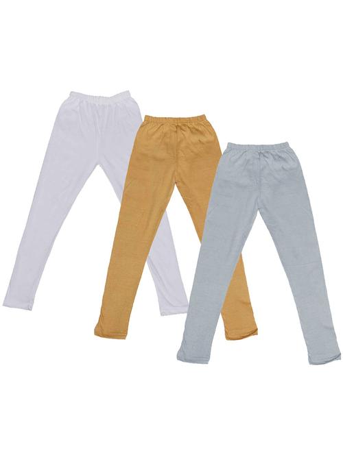 set of 3 polycotton legging - 19843704 - Very Small Image - 1