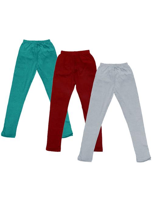 set of 3 polycotton legging - 19843706 - Very Small Image - 1