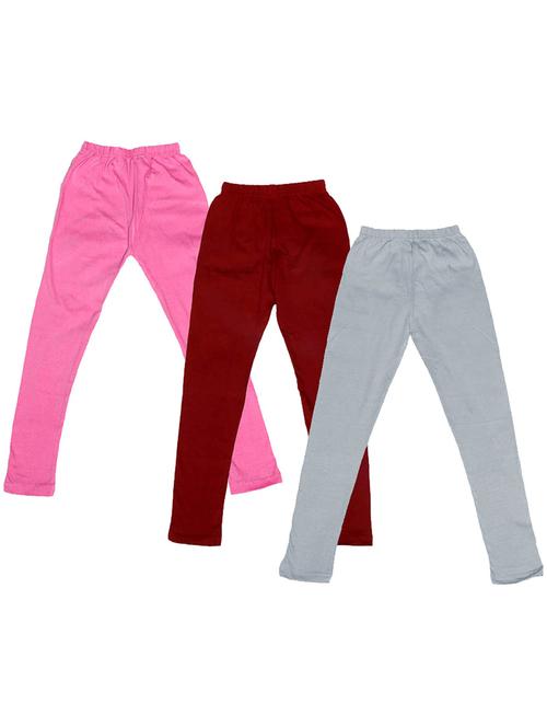 set of 3 polycotton legging - 19843712 - Very Small Image - 1