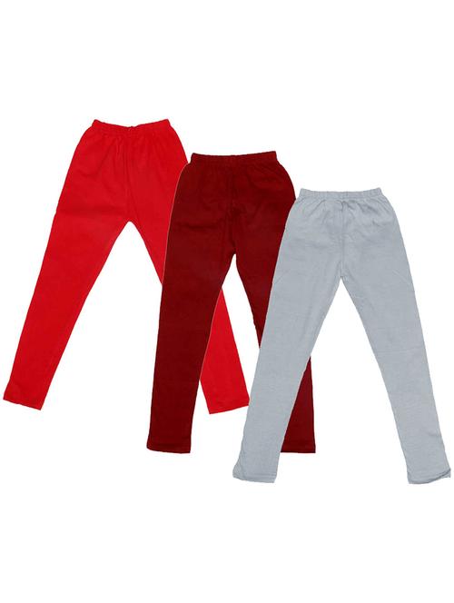 set of 3 polycotton legging - 19843716 - Very Small Image - 1