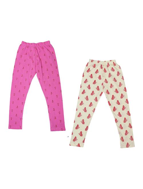 set of 2 polycotton legging - 19843722 - Very Small Image - 1