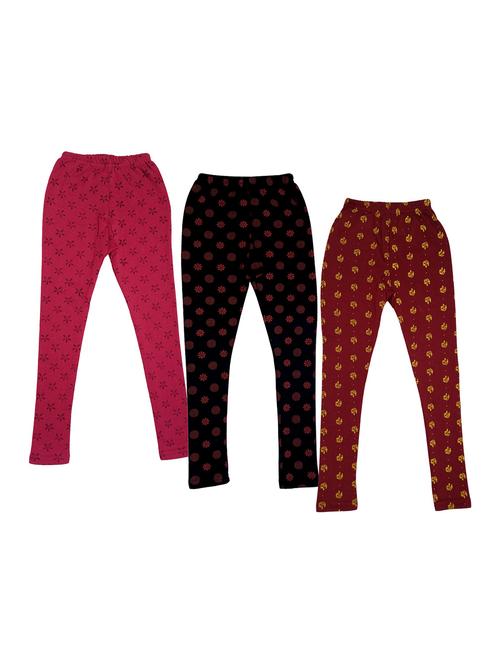 set of 3 polycotton legging - 19843758 - Very Small Image - 1