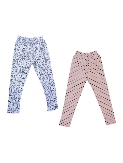 set of 2 polycotton legging - 19843771 - Very Small Image - 1
