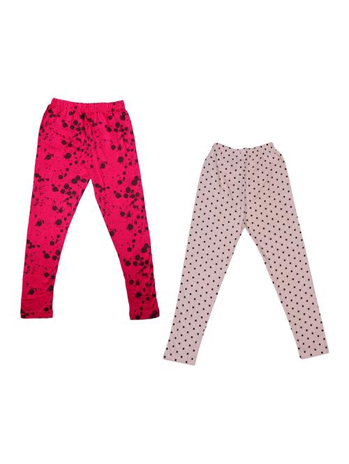 set of 2 polycotton legging - 19843772 - Very Small Image - 1