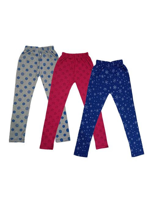 set of 3 polycotton legging - 19843832 - Very Small Image - 1
