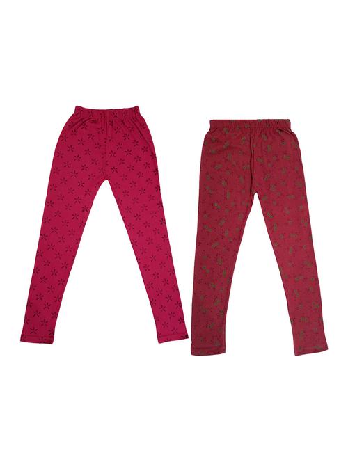 set of 2 polycotton legging - 19843913 - Very Small Image - 1