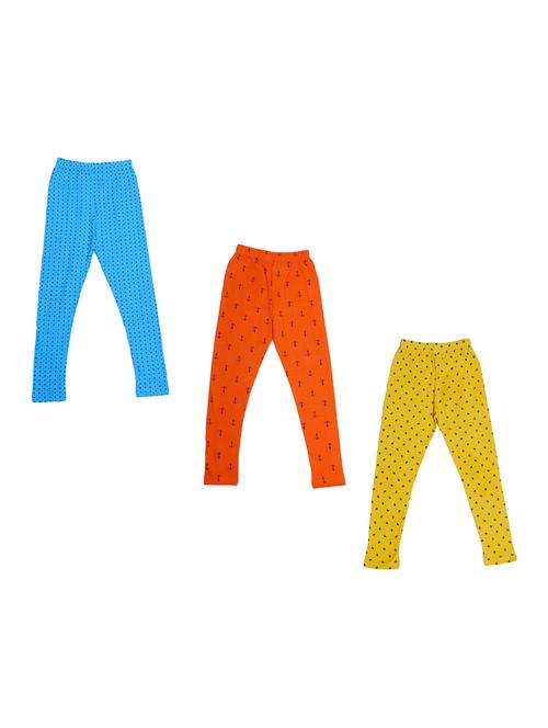 girls pack of 3 leggings - 19843921 - Very Small Image - 1