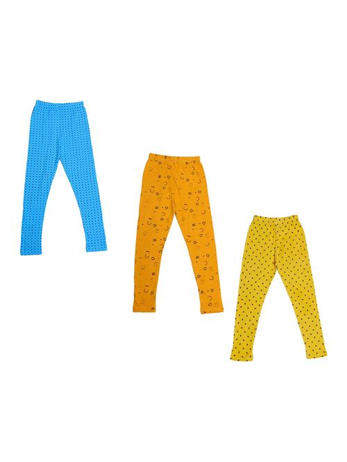 girls pack of 3 leggings - 19843927 - Very Small Image - 1