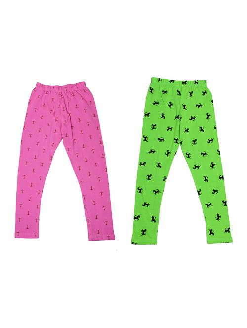girls pack of 2 leggings - 19843969 - Very Small Image - 1