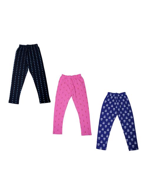 girls pack of 3 leggings - 19843982 - Very Small Image - 1