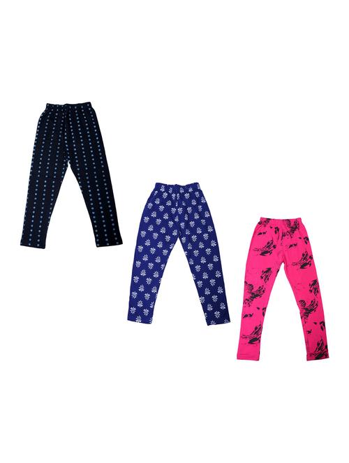 girls pack of 3 leggings - 19843986 - Very Small Image - 1