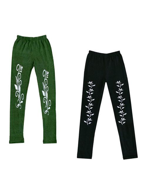 girls pack of 2 leggings - 19844000 - Very Small Image - 1