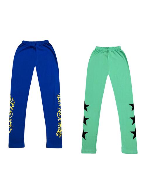 girls pack of 2 leggings - 19844057 - Very Small Image - 1