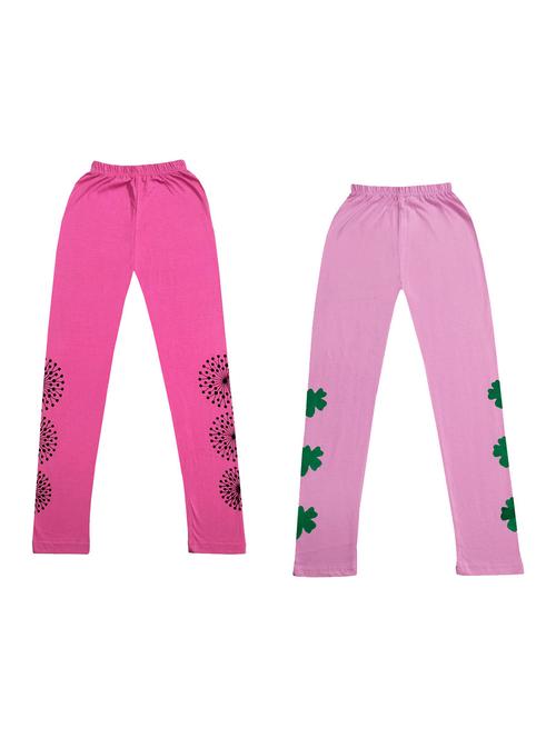 girls pack of 2 leggings - 19844112 - Very Small Image - 1