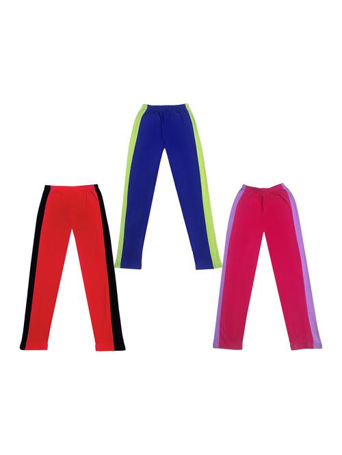 girls pack of 3 leggings - 19844153 - Very Small Image - 1