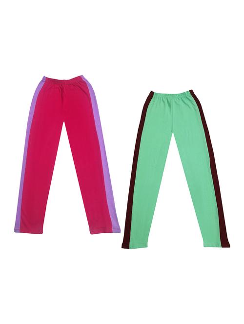 girls pack of 2 leggings - 19844166 - Very Small Image - 1