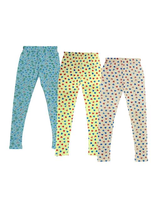 girls pack of 3 leggings - 19844230 - Very Small Image - 1
