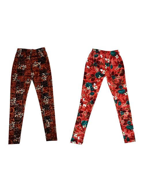 girls pack of 2 leggings - 19844284 - Very Small Image - 1