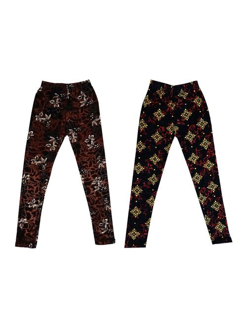 girls pack of 2 leggings - 19844336 - Very Small Image - 1