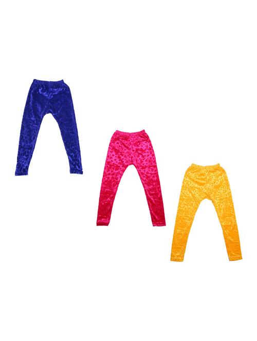 girls pack of 3 leggings - 19844372 - Very Small Image - 1