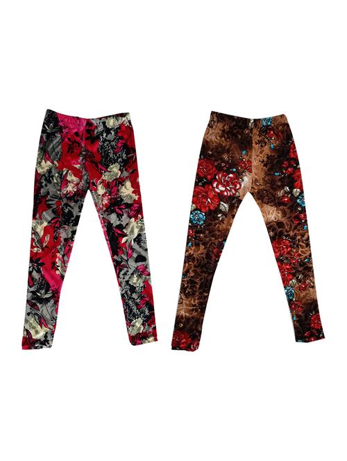 girls pack of 2 leggings - 19844401 - Very Small Image - 1