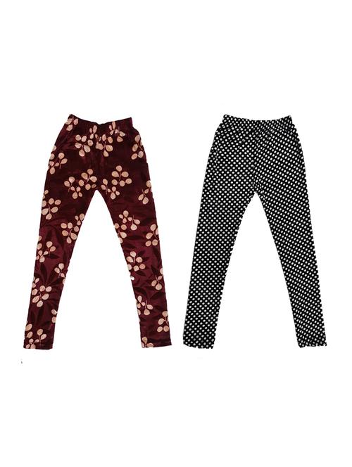 girls pack of 2 leggings - 19844421 - Very Small Image - 1