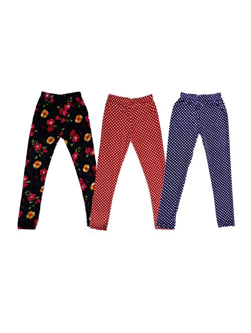 pack of 3 printed leggings - 19844495 - Very Small Image - 1
